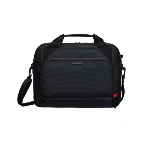 Targus portfell EcoSmart 35.6cm (14"), must, punane