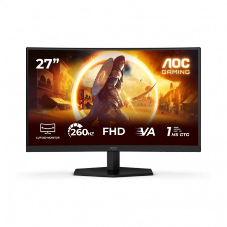 AOC C27G42ZE | 27 " | Fast VA | FHD | 16:9 | 260 Hz | 1 ms | 1920 x 1080 pixels | 300 cd/m | HDMI po