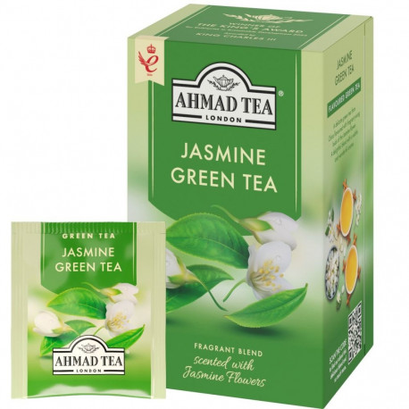 Green tea AHMAD jasmine 20 pcs in an envelope