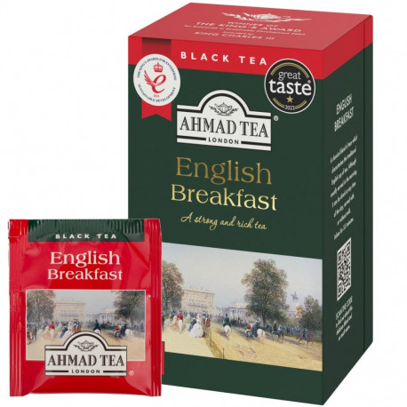 Must tee AHMAD English Breakfast 20tk ümbrikus