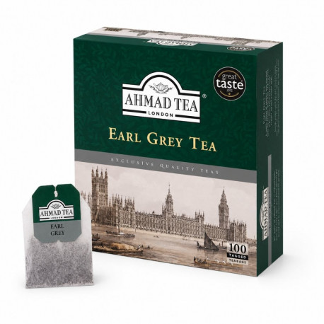 Must tee AHMAD Earl Grey 100tk ümbrikuta