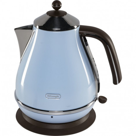 Delonghi veekeetja KBOV 2001.AZ standardne 2000W 1.7L roostevaba terasest 360° pööratav alus, taevas