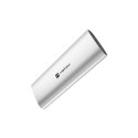 Natec | Rhino M.2 NVME Lite USB-C External, Gen 2 Steel Arctic Silver | Solid-state drive interface 