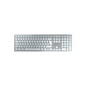 Keyboard - Cherry KW 9100 SLIM Wireless Keyboard DE White