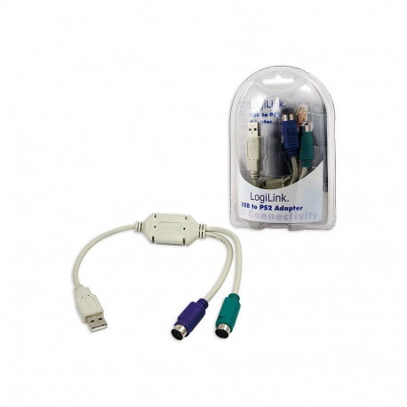 LogiLink adapter USB -> PS/2 2x
