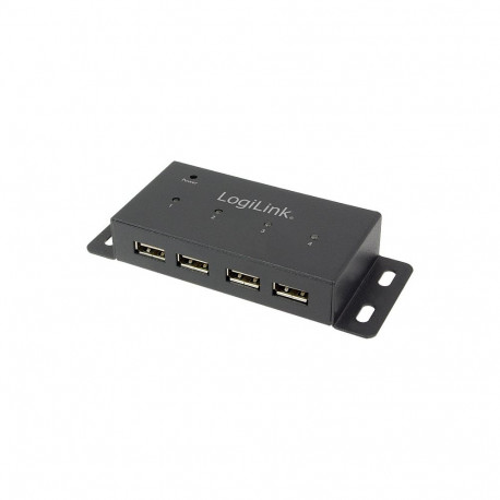 LogiLink USB-jaotur UA0141A USB 2.0 4-Port 4xUSB 2.0 paigaldatav
