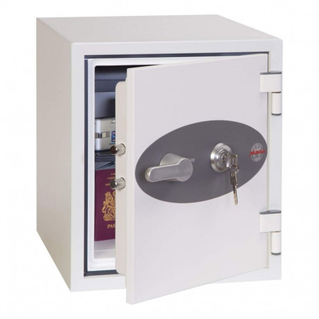 Phoenix Safe Co. põrandaseif FS1282K 25L teras, valge