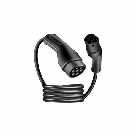 "LogiLink Elektroauto Ladekabel/electric car charging cable Typ 2 22kW 3P 32A 10m Black + Tasche"