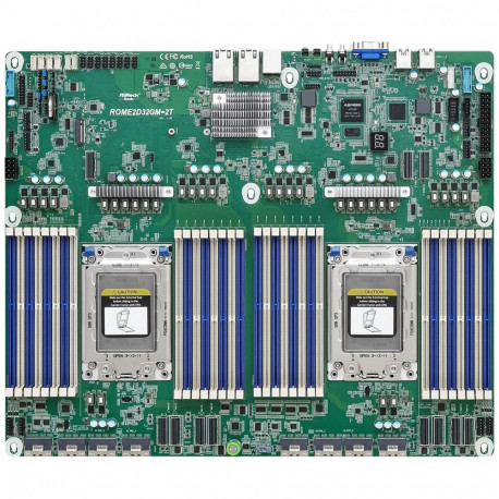 Asrock ROME2D32GM-2T motherboard AMD SoC Socket SP3