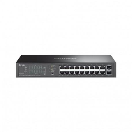OMADA võrgulüliti ES220GP hallatav Gigabit Ethernet (10/100/1000) Power over Ethernet (PoE), must