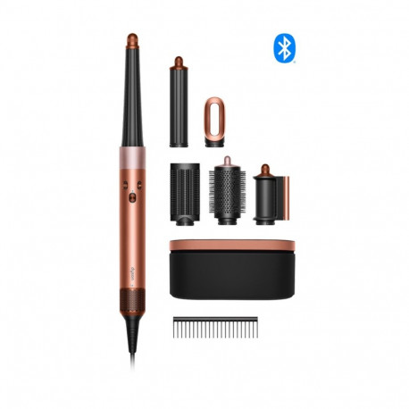 Dyson multistiiler Airwrap ID Straight + Wavy, soe must, roosa kuld
