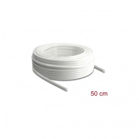 "Delock Pneumatikschlauch 10 x 6,5 mm 50 m Rolle weiß"