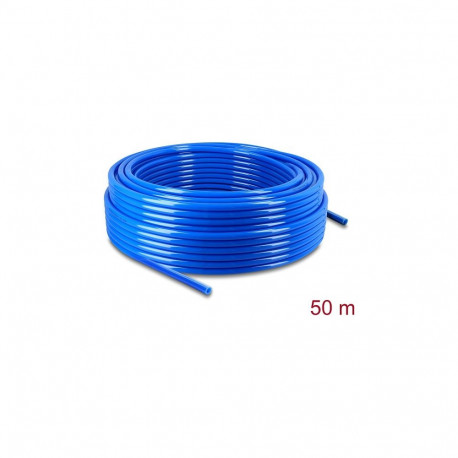 "Delock Pneumatikschlauch 12 x 8 mm 50 m Rolle blau"