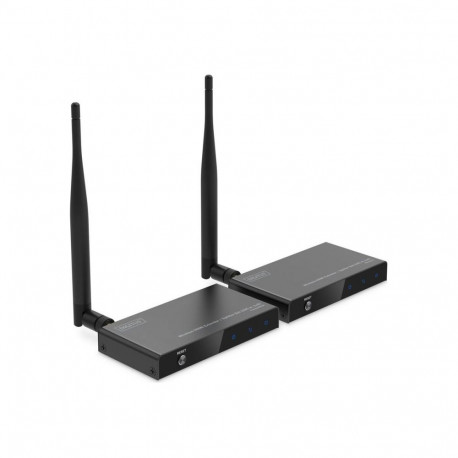 Digitus Wireless HDMI Extender/Splitter Set (100m, 1x4) | DS-55346 | Black