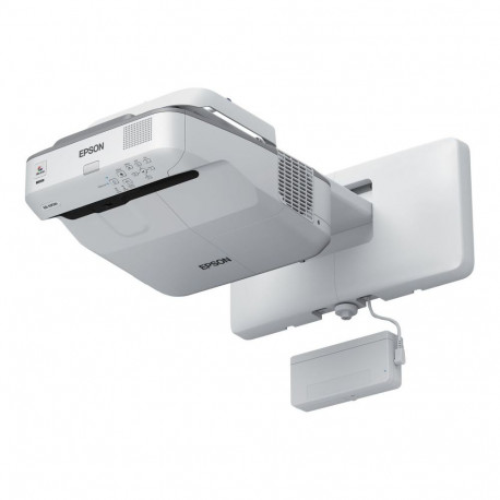 EPSON Ultra Short Throw Series EB-695Wi WXGA (1280x800), 3500 ANSI lumens, 14.000:1, White, Lamp war