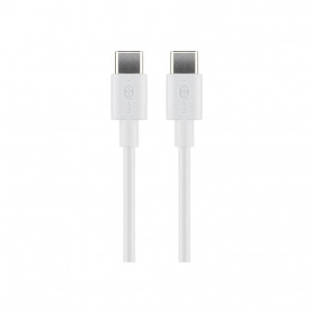 Goobay USB-C,Charging and Sync Cable, 2 m, white
