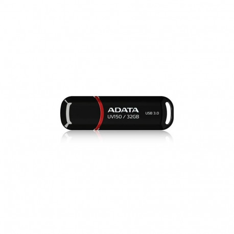 ADATA MEMORY DRIVE FLASH USB3.1 32GB/BLACK AUV150-32G-RBK