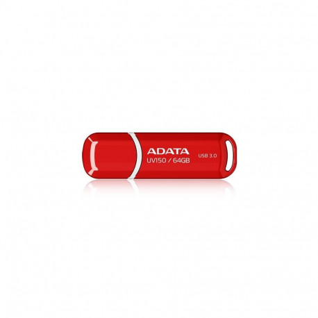 ADATA MEMORY DRIVE FLASH USB3.1 64GB/RED AUV150-64G-RRD