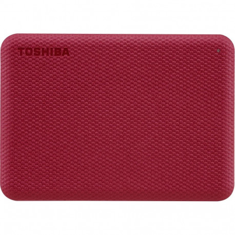 Toshiba Canvio Advance HDTCA40ER3CA 4000 GB, 2.5 ", USB 3.2 Gen1, Red