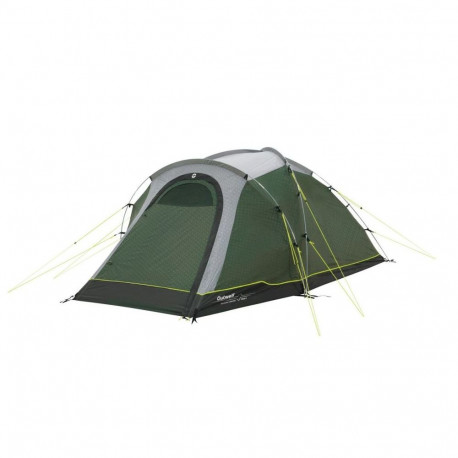 Outwell Cloud 3 Three Room Dome Tent for 3 Persons, Green |