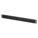 Digitus 1U cable brush management panel open brush DN-97661 Black