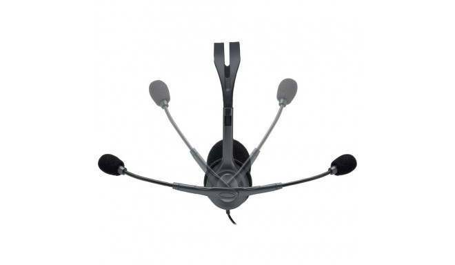Logitech HEADSET STEREO H111/GREY 981-000593