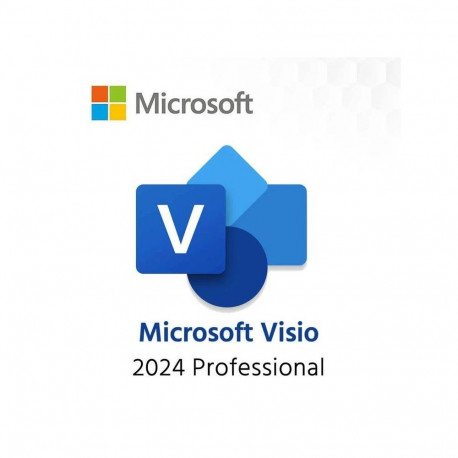 Microsoft Visio Professional 2024 All Languages Online Product Key License 1 License Downloadable ES