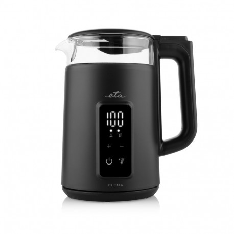 ETA 959590000 Elena Electric kettle, 1.7L, 2200 W, Black/Glass |