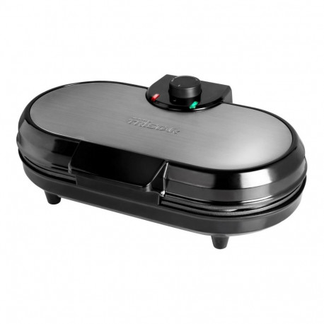 Tristar Waffle maker WF-2120 1200 W, Number of pastry 10, Heart shaped, Black