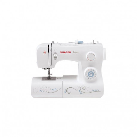 Singer Sewing machine SMC 3323 White, Number of stitches 23, Automatic threading