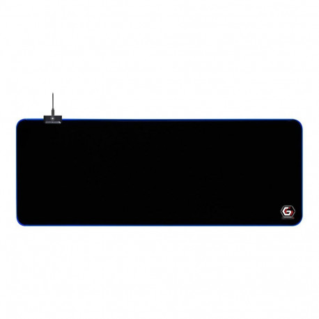 Cablexpert MP-GAMELED-L Gaming mouse pad with LED light effect, Large-size |