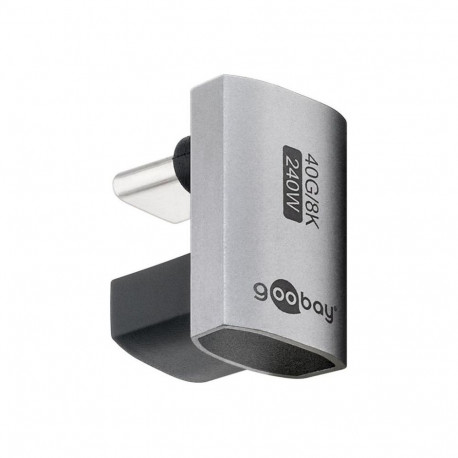 Goobay 74445 USB-C Adapter 180 U-Shape, USB4