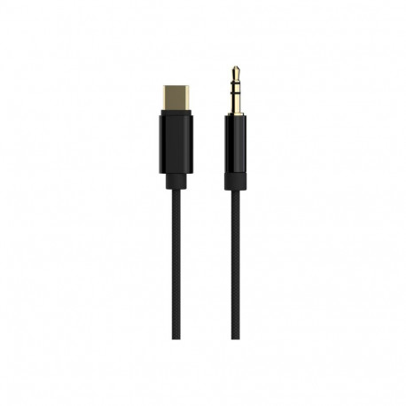 Cablexpert USB type-C to Stereo 3.5 mm AUX Cable, 1.5 m, Black