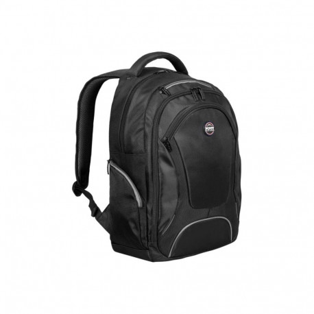 PORT DESIGNS Courchevel Fits up to size 17.3 ", Black, Waterproof cover, Shoulder strap, Backpack