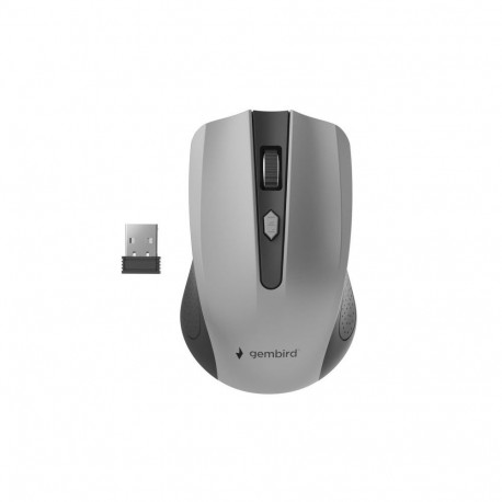 Gembird MOUSE USB OPTICAL WRL BLACK/GREY MUSW-4B-04-BG