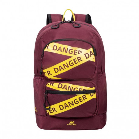 RIVACASE NB BACKPACK URBAN 14L 13.3"/5421 BURGUNDY RED