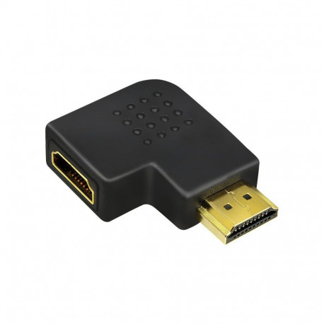 Logilink HDMI Adapter, AM to AF in 90 degree flat angled