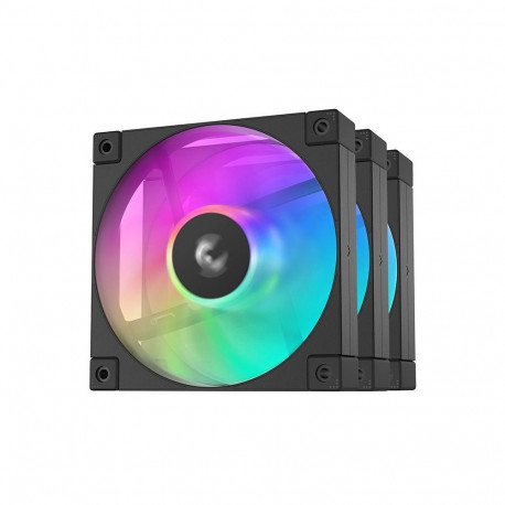 Deepcool R-FD12-BKAPN3-G ARGB-3 IN 1 Performance 120mm Fan Black 3-Pack