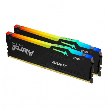 Kingston Fury Beast 32GB DDR5, 6400 MHz, CL32, 288-Pin, DIMM Kit (16GB x 2)