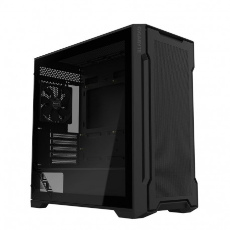 Gigabyte CASE MIDITOWER ATX W/O PSU/GB-C102G BLACK