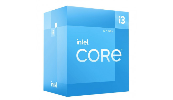 Intel i3-12100, 3.30 GHz, FCLGA1700, Processor threads 8, Packing Retail, Processor cores 4, Compone