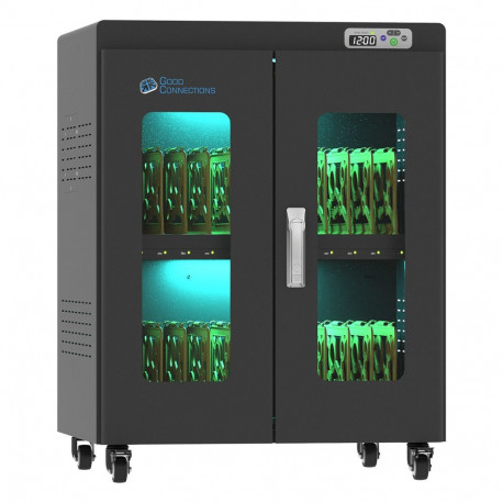 GoodConnections sülearvutite laadimiskäru ANTARES PRO N24C kuni 15,6" USB-C 65W port PD3.0 UVC-desin