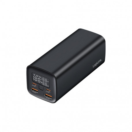 "Logilink Mobile Power Bank, 20.000 mAh, PD 65 W, black"