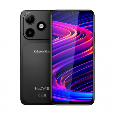 Kruger&Matz nutitelefon FLOW 12, must