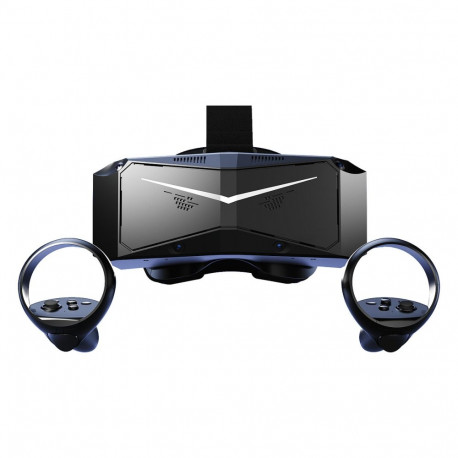 Pimax virtuaalreaalsusprillid Crystal Light koos kontrolleritega PCVR, must