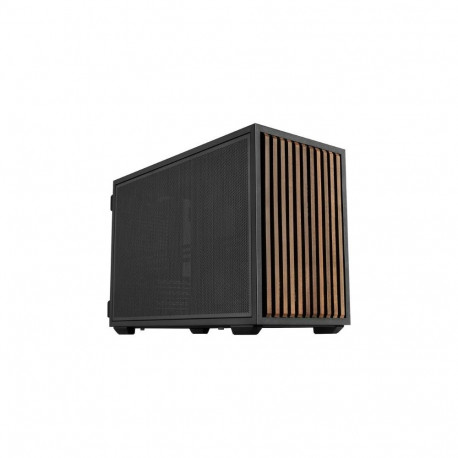 Lian Li B4-mATX Wood Mini Tower Black, Wood