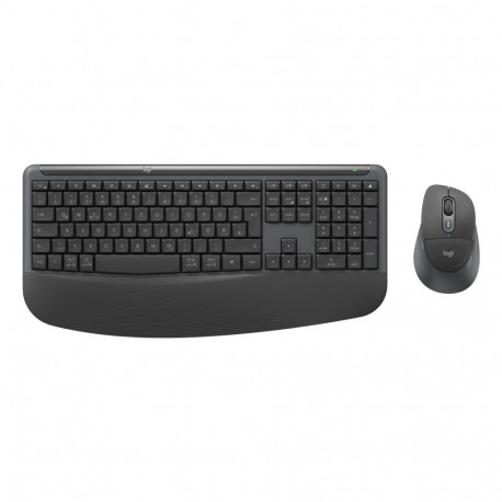 Logitech klaviatuuri ja hiire komplekt Signature Comfort Plus Combo MK880 ärikasutuseks, hiir kaasas