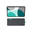 Logitech Flip Folio QWERTZ German Bluetooth Graphite