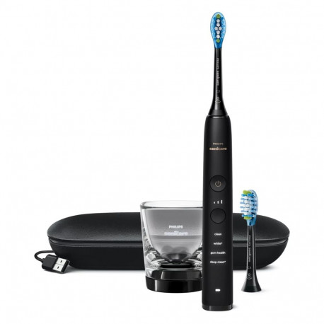 "Philips Sonicare DiamondClean 9000 HX9913/18 Schallzahnbürste mit App Schwarz"