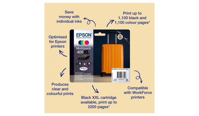 "Epson 405 Cyan 5,4ml"